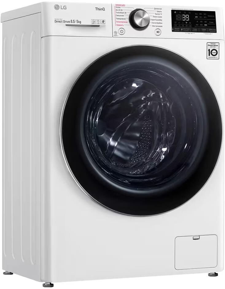 LG F2V9GC9W (с сушкой) белый — изображение 3
