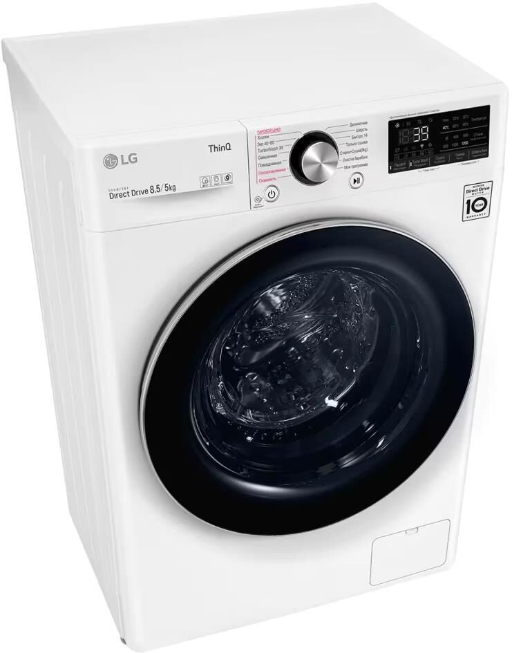 LG F2V9GC9W (с сушкой) белый — изображение 9