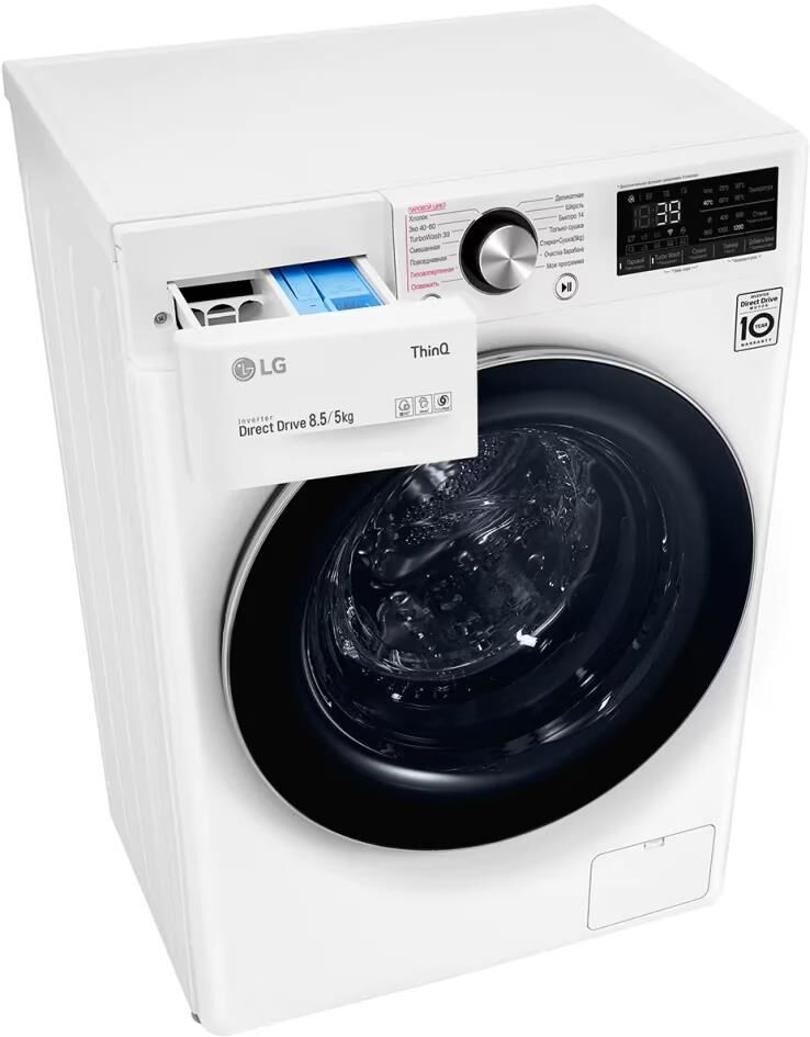 LG F2V9GC9W (с сушкой) белый — изображение 10