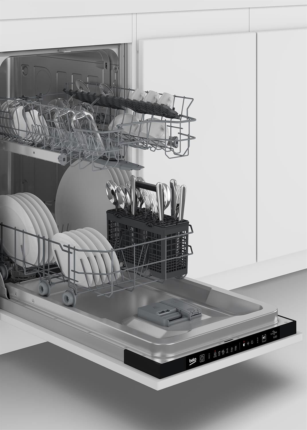 BEKO Встраиваемая посудомоечная машина 45CM BDIS1SQ021 7645098335 — изображение 4