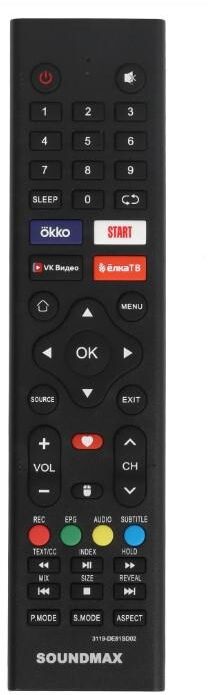 SOUNDMAX SM-LED24M09S(черный) — изображение 8