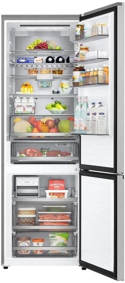 LG Холодильник двухкамерный GC-B640FMBM инверторный серебристый — изображение 2