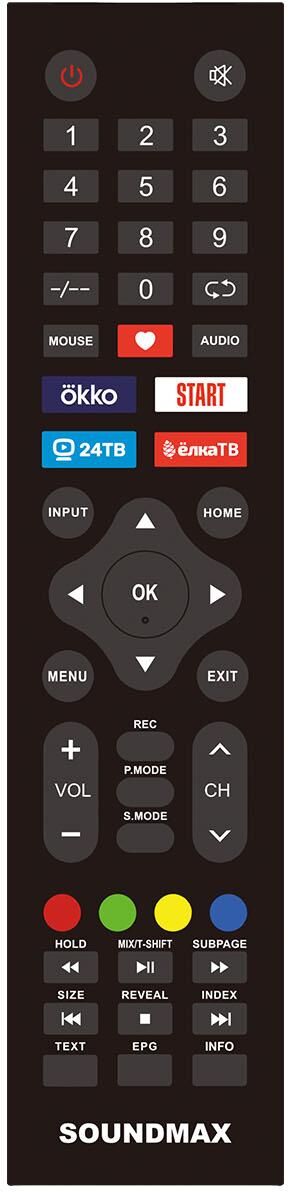 SOUNDMAX SM-LED55M02SU(черный) — изображение 7