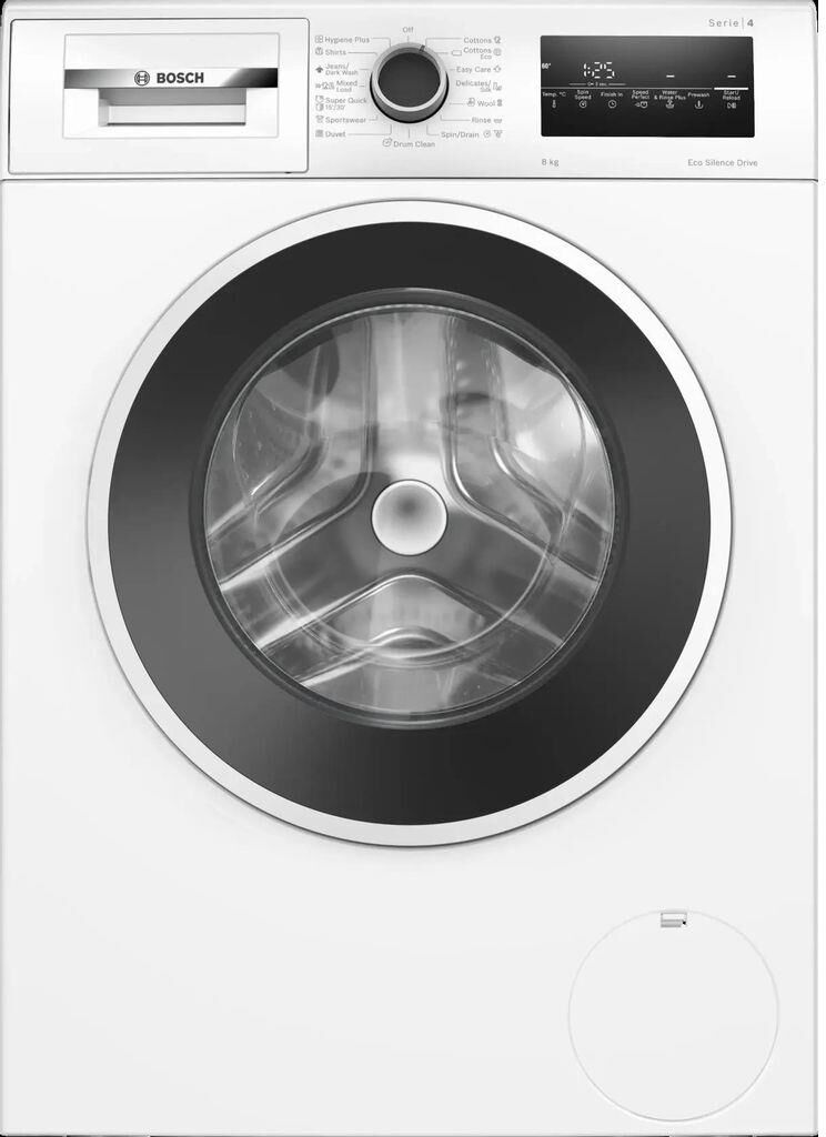 BOSCH Стиральная машина Serie 4 WAN28201ME, с фронтальной загрузкой, 8кг, 1400об/мин, с английской п — изображение 2