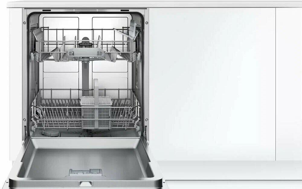 BOSCH Встраиваемая посудомоечная машина Serie 2 SMV25AX06E, полноразмерная, ширина 59.8см, полновстр — изображение 2
