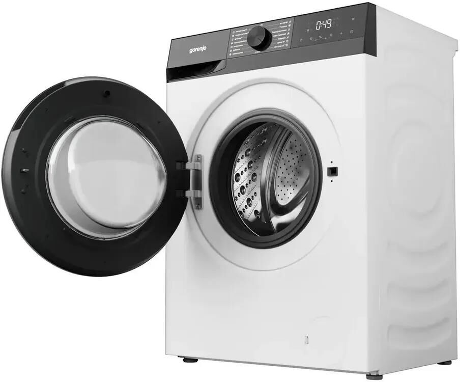 GORENJE Стиральная машина W2G2P84A32/C, с фронтальной загрузкой, 8кг, 1400об/мин, с паром, инверторн — изображение 3