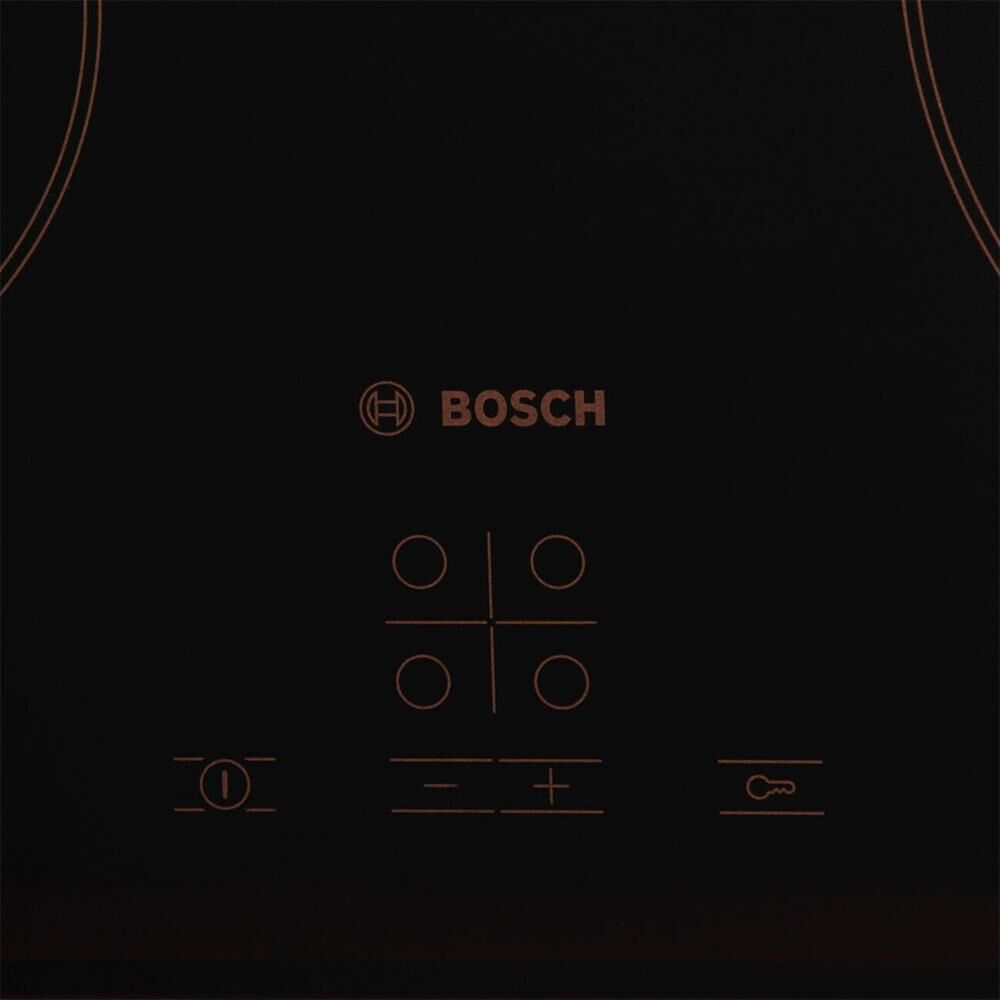 BOSCH Электрическая варочная поверхность PKE611BA1R, конфорок: 4 шт., стеклокерамика, независимая, ч — изображение 4
