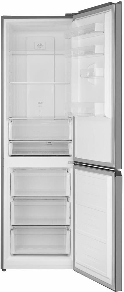 WEISSGAUFF Холодильник двухкамерный WRK 2000 Total NoFrost Inverter Inox инверторный, нержавеющая ст — изображение 4