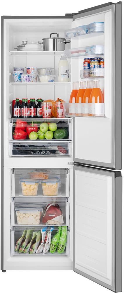 WEISSGAUFF Холодильник двухкамерный WRK 2000 Total NoFrost Inverter Inox инверторный, нержавеющая ст — изображение 5