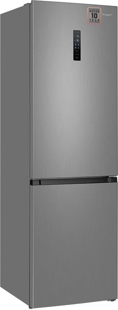 WEISSGAUFF Холодильник двухкамерный WRK 2000 Total NoFrost Inverter Inox инверторный, нержавеющая ст — изображение 6