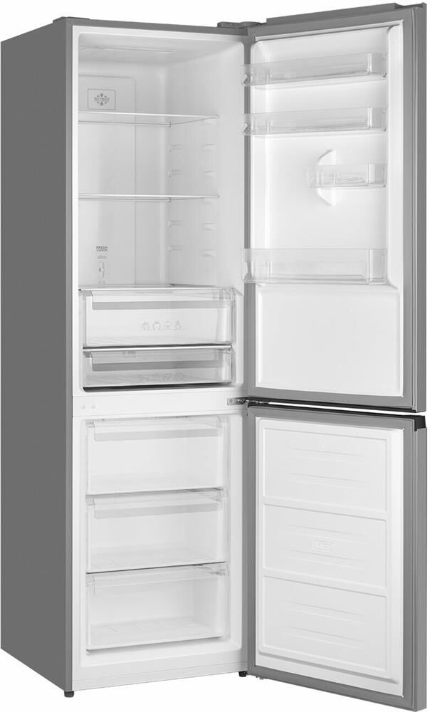 WEISSGAUFF Холодильник двухкамерный WRK 2000 Total NoFrost Inverter Inox инверторный, нержавеющая ст — изображение 7