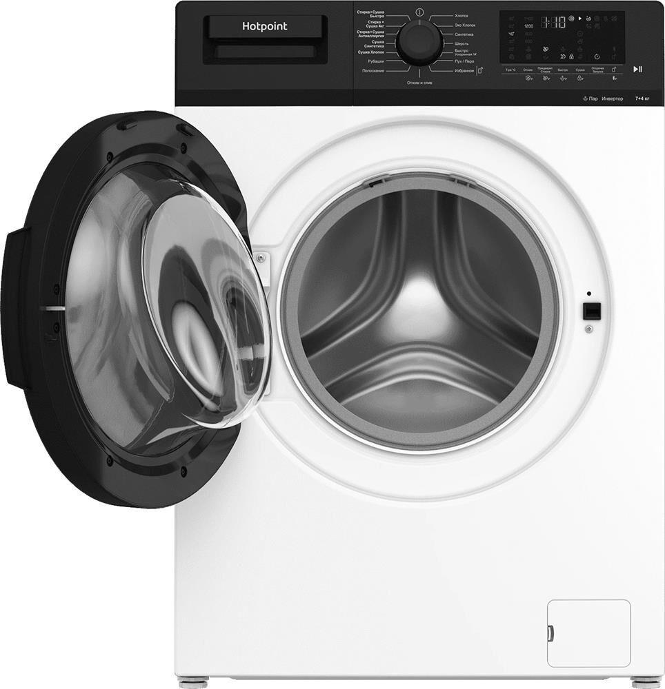 HOTPOINT WDS 7448 C7S VBW с сушкой — изображение 7