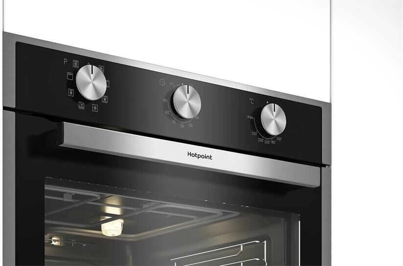 HOTPOINT FE9 814 H IX нержавеющая сталь/черный — изображение 3