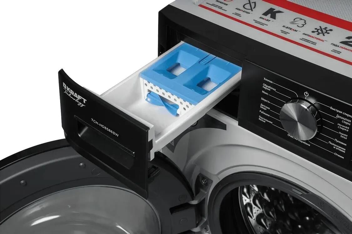 KRAFT Стиральная машина TCH-HD 8586 SW — изображение 5