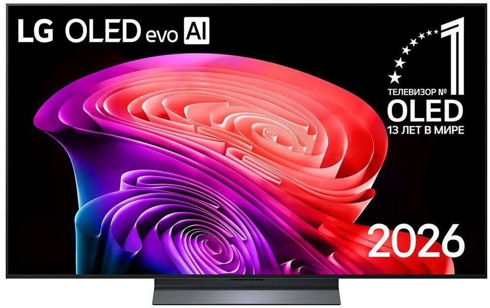 LG 55" Телевизор OLED OLED55C6RLA.ARU (2026)