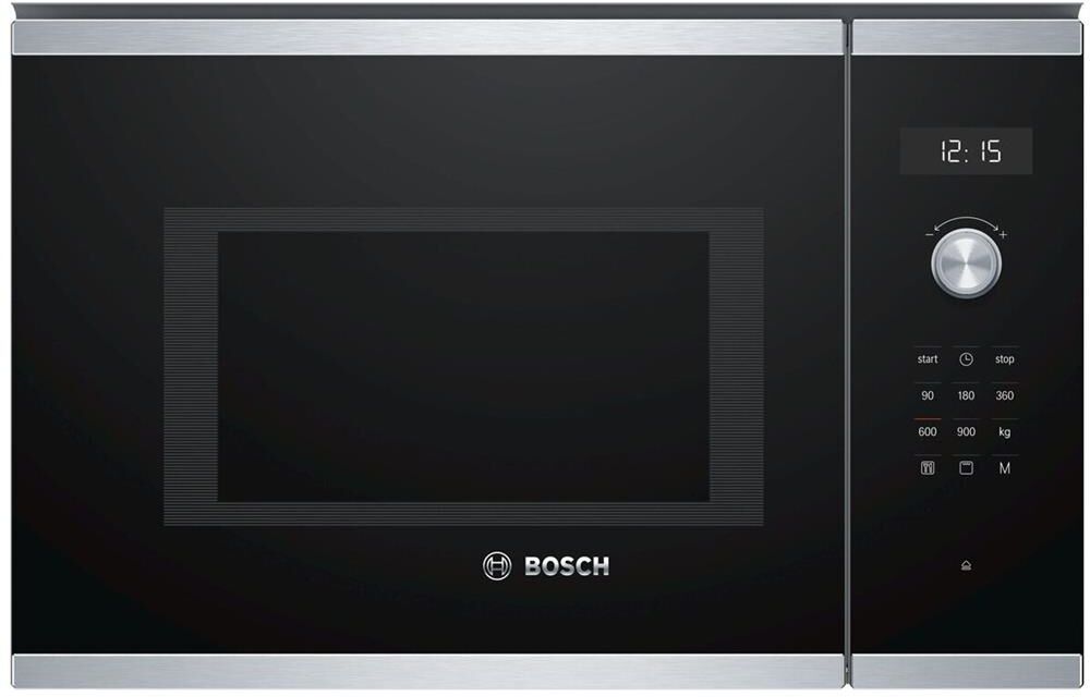 BOSCH Встраиваемая микроволновая печь Serie 6 BEL554MS0, 25л, 900Вт, черный