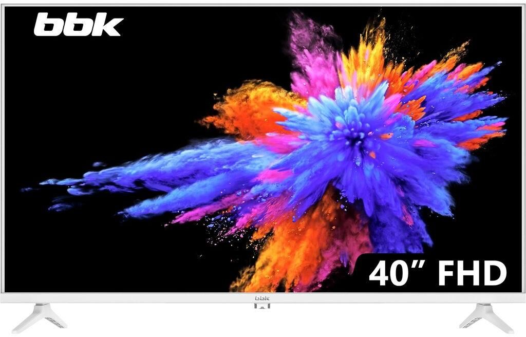 BBK 40" 40LEM-1054/FTS2C (W) FULL HD, белый