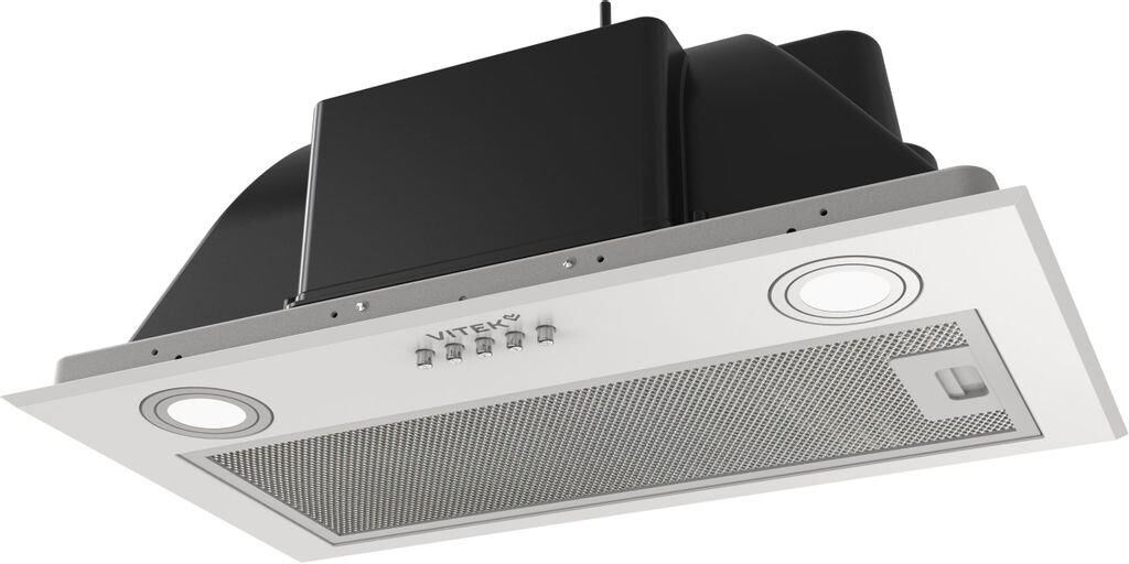 VITEK Встраиваемая вытяжка VT-BH 6010 W, управление кнопочное, белый