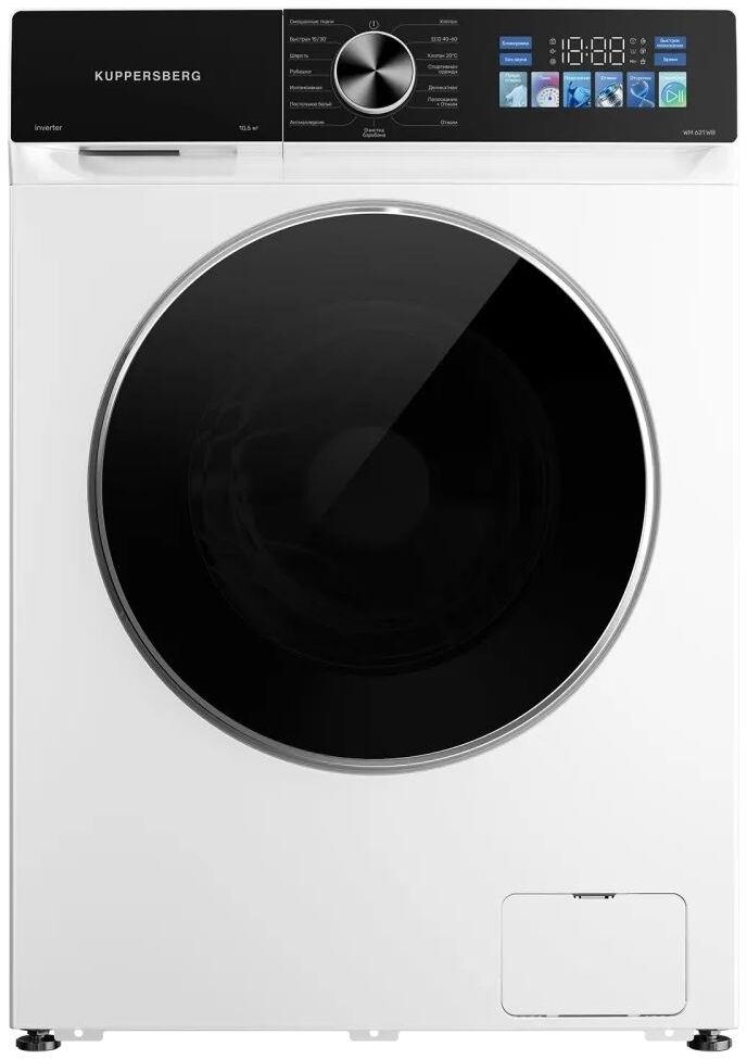 KUPPERSBERG Стиральная машина High-Tech WM 621 WB, с фронтальной загрузкой, 10.5кг, 1400об/мин, инве