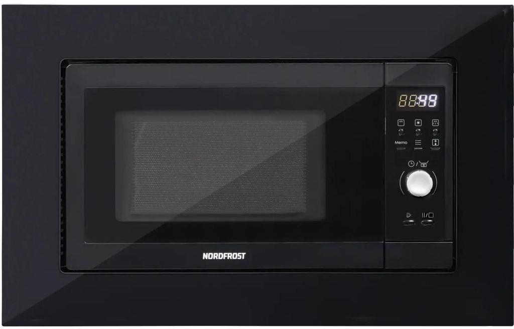 NORDFROST Встраиваемая микроволновая печь i-BM 2071 B, 20л, 800Вт, черный