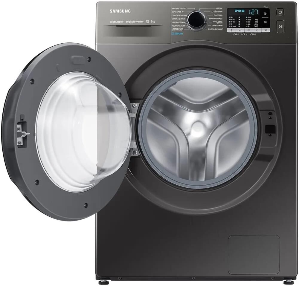 Samsung WW80AGAS21AXLP, с фронтальной загрузкой, 8кг — изображение 2
