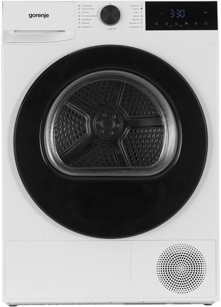 GORENJE Сушильная машина DG2P9D/C кл.энер.:A++ макс.загр.:9кг белый