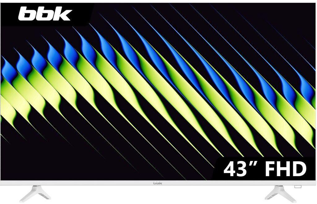 BBK 43" 43LEM-1053/FTS2C (W) FULL HD, белый